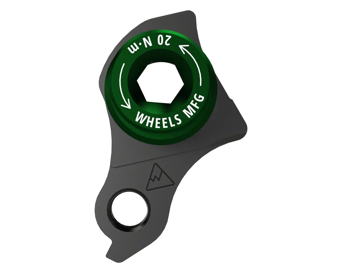 Wheels Manufacturing UDH Derailleur Hanger (Green) - view 4